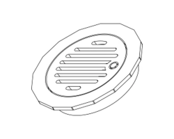 Ensemble de cadre et grille PEDCS-300