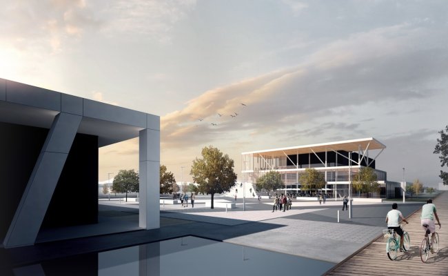 Photo : Alphonse-Desjardins theater square